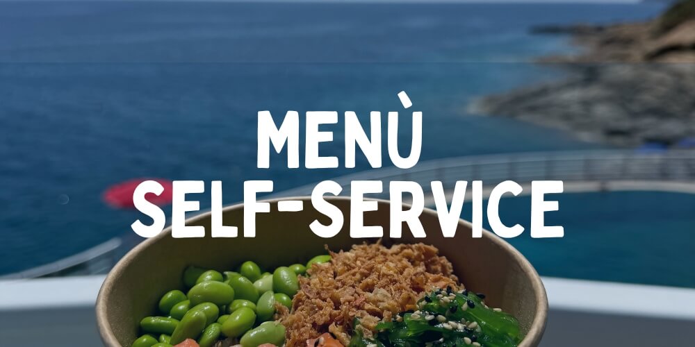 Menu Self Service alla Piscina Mare